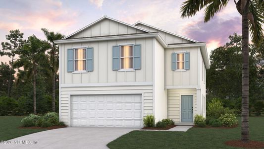 New construction Single-Family house 12058 Yew Tree Rd, Jacksonville, FL 32218 plan Elston+ - image