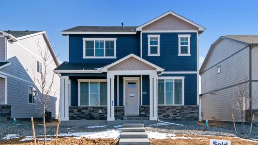 New construction Single-Family house 28245 E. 8Th Avenue, Watkins, CO 80137 Elbert- photo 0