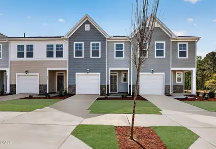New construction Townhouse house 2934 Hickory Field Dr, Raleigh, NC 27616 plan Carson II - image