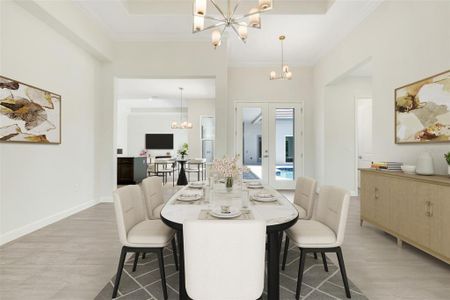 New construction Single-Family house 132 New Leatherwood Dr, Palm Coast, FL 32137 plan The Courtyard Junior - image 12