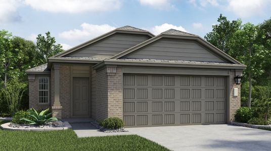 New construction Single-Family house 1404 Hermosa Gdns, Georgetown, TX 78628 plan Fernbrook - image