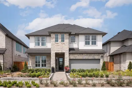 New construction Single-Family house 7530 Sunset Ridge Ln, Fulshear, TX 77441 plan Verdin - image