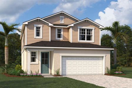 New construction Single-Family house 13149 Oxeye Ln, Parrish, FL 34219 plan Woodruff - image