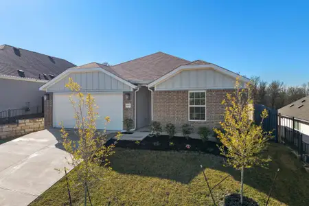 New construction Single-Family house 15607 Poppy Petal Dr, Del Valle, TX 78617 plan Landmark Series - Blanton - image