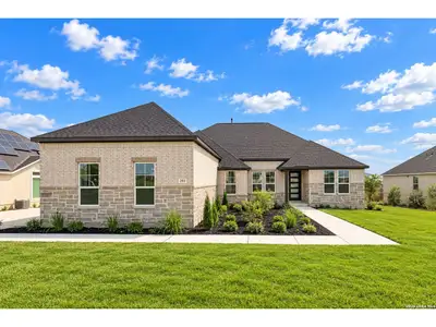 New construction Single-Family house 201 Matthew Path, Castroville, TX 78009 plan The Foster E - image