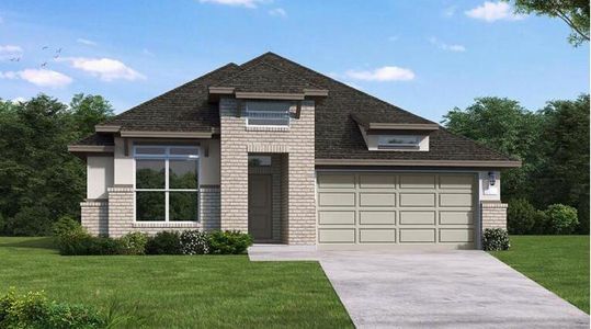 New construction Single-Family house 28819 Chalk Ridge Lane, New Caney, TX 77357 Harrison (2235-HV-40)- photo 0