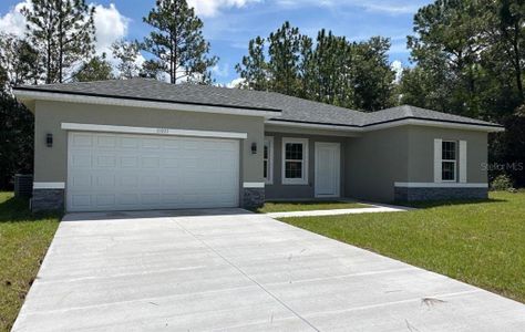 New construction Single-Family house 10609 N Skylark Ter, Citrus Springs, FL 34434 - image