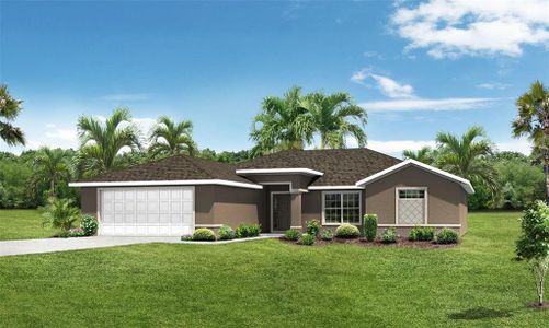 New construction Single-Family house 30 Edith Pope Dr, Palm Coast, FL 32164 plan Magnolia - image