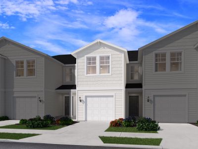 New construction Townhouse house 3646 Luxor Wy, Middleburg, FL 32068 plan Ellis - image