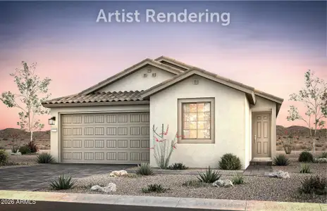 New construction Single-Family house 8079 W Meadowlark Wy, Florence, AZ 85132 plan Audrey - image
