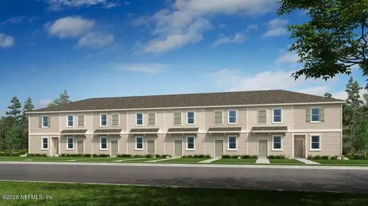 New construction Townhouse house 7260 Sabal Ter, Jacksonville, FL 32210 - image