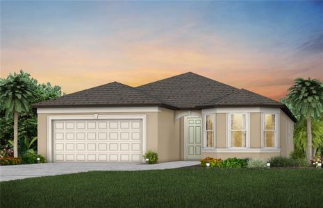 New construction Single-Family house 9813 Crescent Moon Dr, Riverview, FL 33578 Medina- photo 0