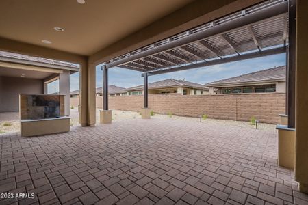 New construction Townhouse house 287 E Citrus Hollow Way, Queen Creek, AZ 85140 Valletta Exterior A- photo 5 5