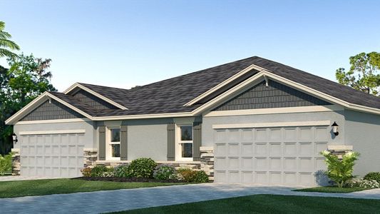 New construction Single-Family house 1612 Indian Grass Pl, Parrish, FL 34219 plan Carrington - image