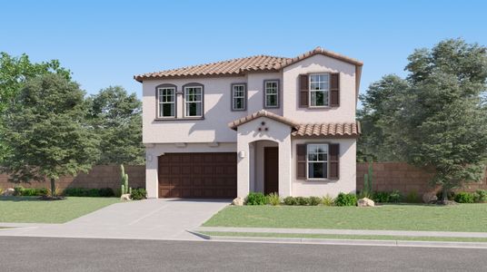 New construction Single-Family house 2911 E Frontiersman Ln, San Tan Valley, AZ 85140 Carlsbad- photo 0