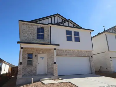 New construction Single-Family house 6738 Red Buffalo Trl, San Antonio, TX 78253 plan Wisteria - 30' Smart Series - image