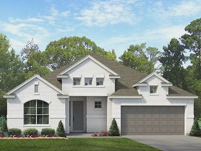 New construction Single-Family house 2722 Peach Valley Rd, Fulshear, TX 77423 plan Bradford - image