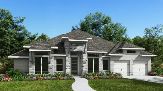 New construction Single-Family house 1159 Basset Hound Dr, Montgomery, TX 77316 plan 3525W - image