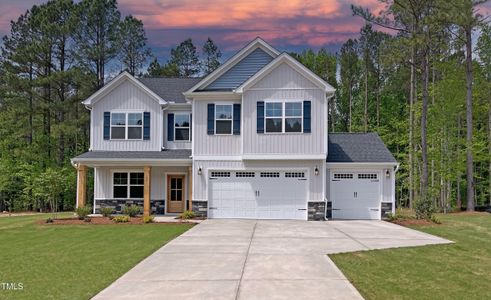 New construction Single-Family house 6800 Franklin Heights Rd, Cary, NC 27518 Lexington II- photo 0