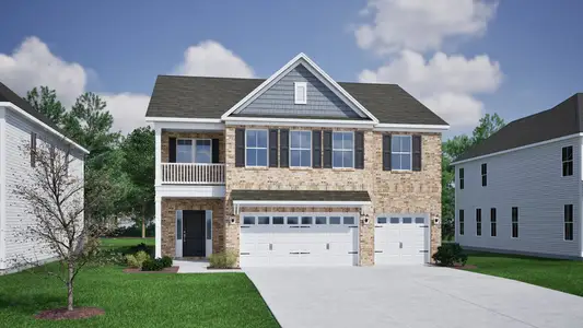 New construction Single-Family house 512 Dutton Wy, Blythewood, SC 29016 plan Saluda II - image
