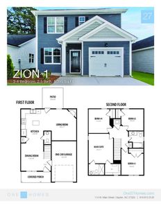 New construction Single-Family house Cleveland, NC 27520 plan Zion - image 3