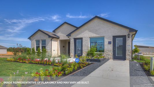 New construction Single-Family house 343 Honeydew Way, Seguin, TX 78155 Denton - photo 0 0