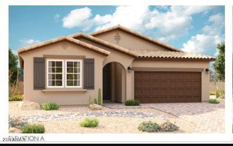 New construction Single-Family house 2597 N 196th Dr, Buckeye, AZ 85396 Alexandrite- photo 0