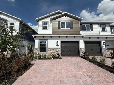 New construction Townhouse house 5085 Prairie Preserve Run, St. Cloud, FL 34772 plan Granada - Townhome Series - image