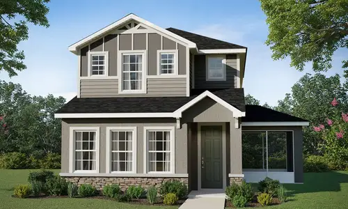 New construction Single-Family house 4042 Waving Hickory Blvd, St. Cloud, FL 34772 plan Aria - image