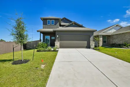 New construction Single-Family house 14227 Granger Pointe Ln, Conroe, TX 77302 plan The Olympic (380) - image