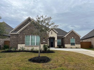 New construction Single-Family house 1806 Grass Valley Dr, Iowa Colony, TX 77583 plan Azalea - image