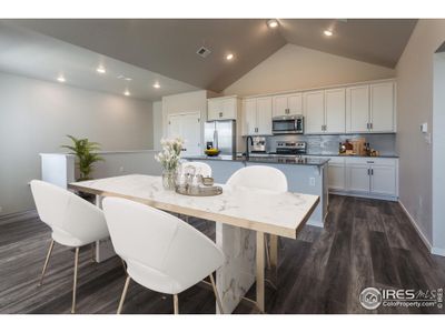 EXAMPLE PHOTO: DINING ROOM AND KITCHEN