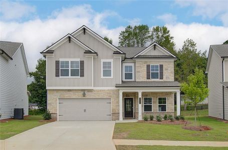 New construction Single-Family house 5327 Milford Drive, Gainesville, GA 30542 Winston- photo 0