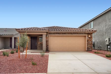 New construction Single-Family house 11465 W Red Admiral St, Marana, AZ 85653 plan Bristle - image