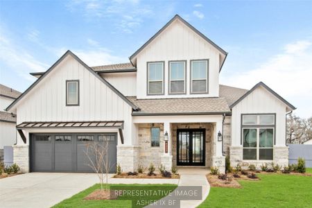 New construction Single-Family house 32420 Forktail Lake Dr, Fulshear, TX 77441 plan The Asher IX - image