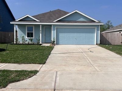 New construction Single-Family house 25624 Rose Creek Dr, Cleveland, TX 77328 Ramsey- photo 0