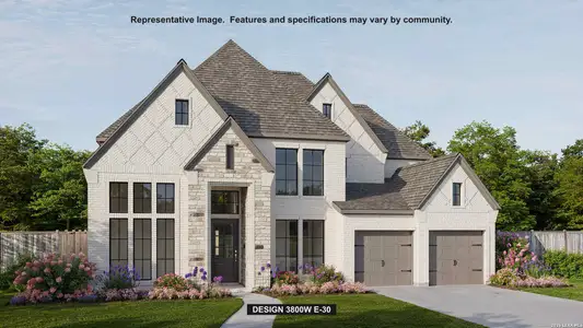 New construction Single-Family house 3038 Wild Skies, San Antonio, TX 78245 plan 3800W - image