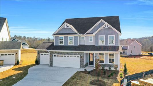 New construction Single-Family house 225 Coffee Ln, Hoschton, GA 30548 plan Davidson - image