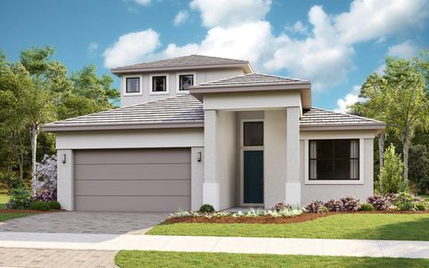 New construction Single-Family house 8290 Sw Valsovano Wy, Port St. Lucie, FL 34987 - image