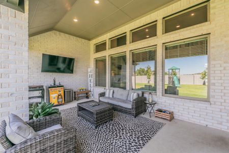 New construction Single-Family house 14709 Storyteller Ln, Haslet, TX 76052 Presley | Madero- photo 33 33