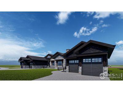 New construction Duplex house 6408 Foundry Ct, Timnath, CO 80547 Columbine- photo 0