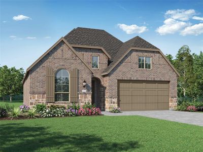 New construction Single-Family house 4297 Sanctuary Drive, Denison, TX 75020 Dorchester Plan- photo 0