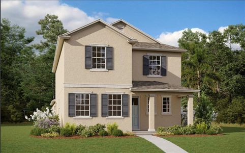 New construction Single-Family house 1 Alligator Lily Alley, Apopka, FL 32712 - photo 0