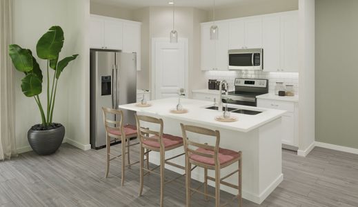 Kitchen of The Cortez at Country Club Estates