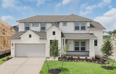 New construction Single-Family house 1002 Texas Ash Ln, Georgetown, TX 78628 plan Hattie - image