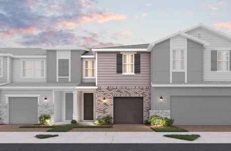 New construction Townhouse house 560 Southern Edge Wy, Sanford, FL 32771 Magnolia- photo 0 0