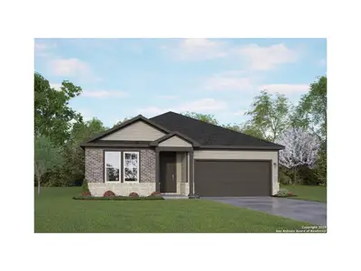 New construction Single-Family house 16602 Rosemary Rdg, San Antonio, TX 78112 plan The Daphne J - image