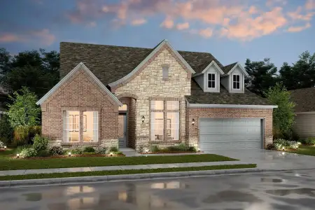 New construction Single-Family house 1821 S Wildflower Dr, Deer Park, TX 77536 plan Glasgow - image