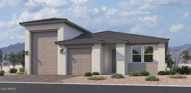 New construction Single-Family house 5608 W Hayduk Rd, Laveen, AZ 85339 plan Opal RV Garage - image