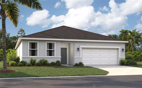 New construction Single-Family house 1714 Flag St, Haines City, FL 33844 - image
